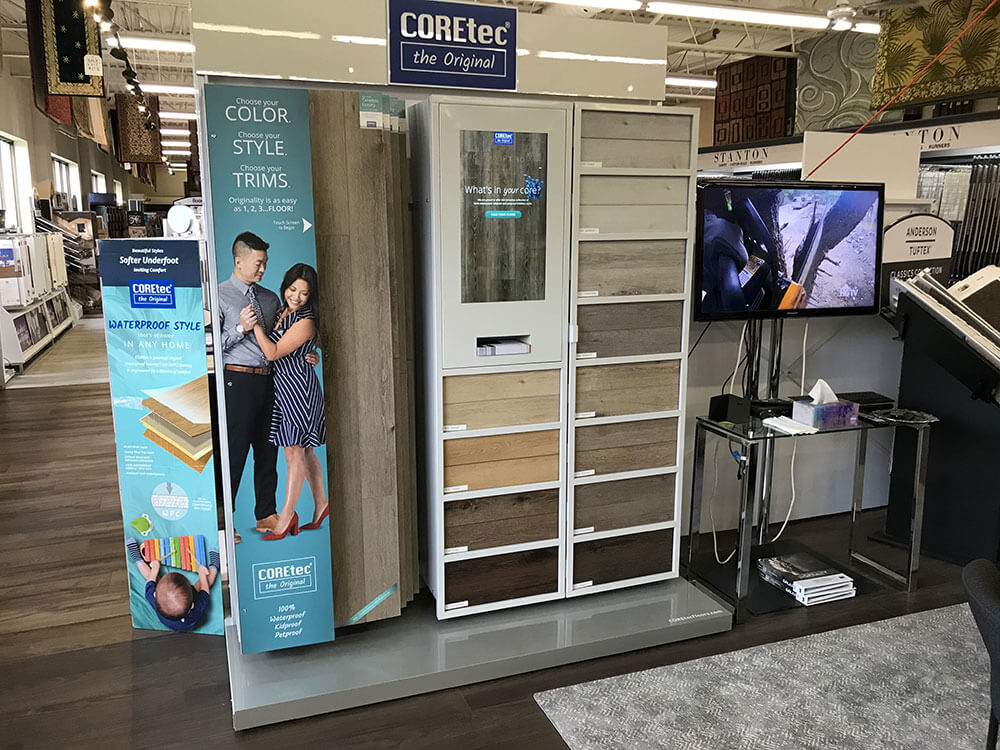 Coretec showroom | Speers Road Broadloom